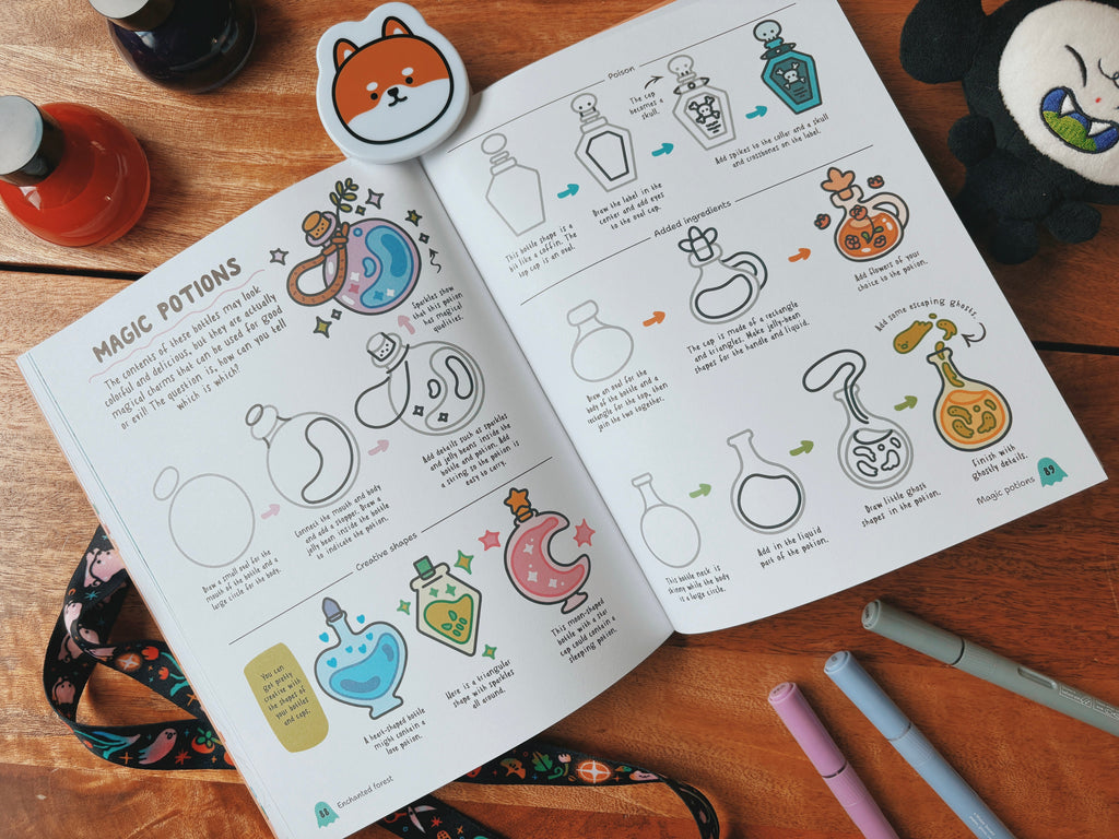 How to Draw Cute Spooky Stuff (signed)
