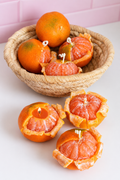 Mandarin Set of 2 Candle
