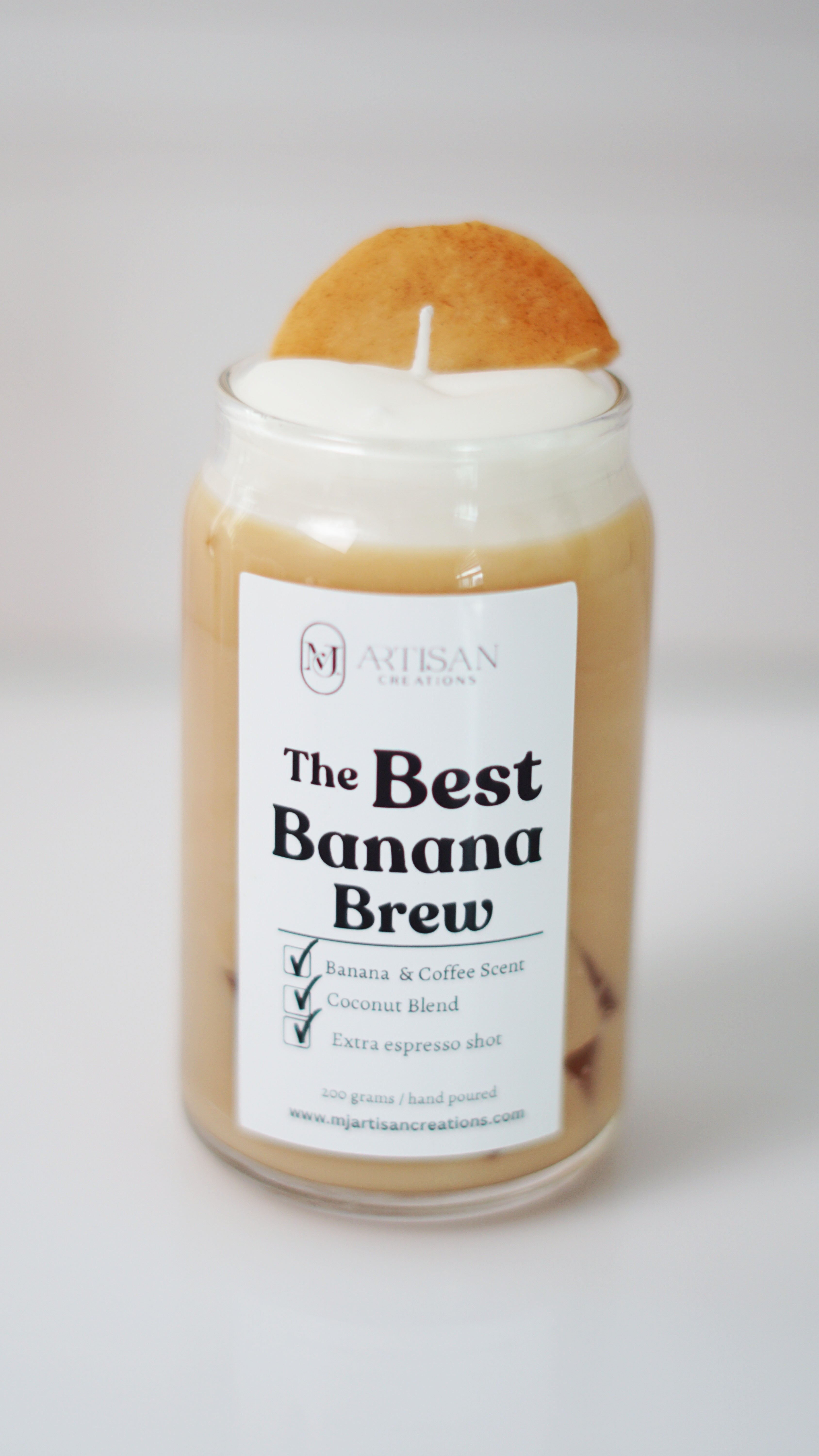 The Best Banana Brew Candle