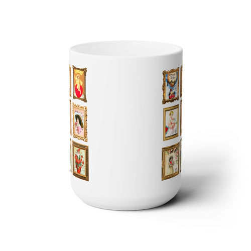 Adorable Vintage Valentine Stamps Coffee Mug