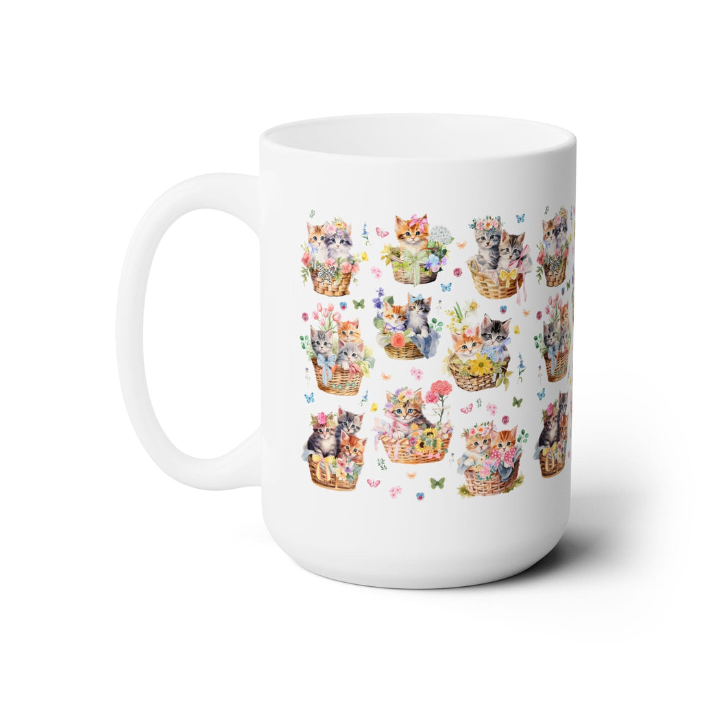 Cottagecore Kitten Coffee Mug