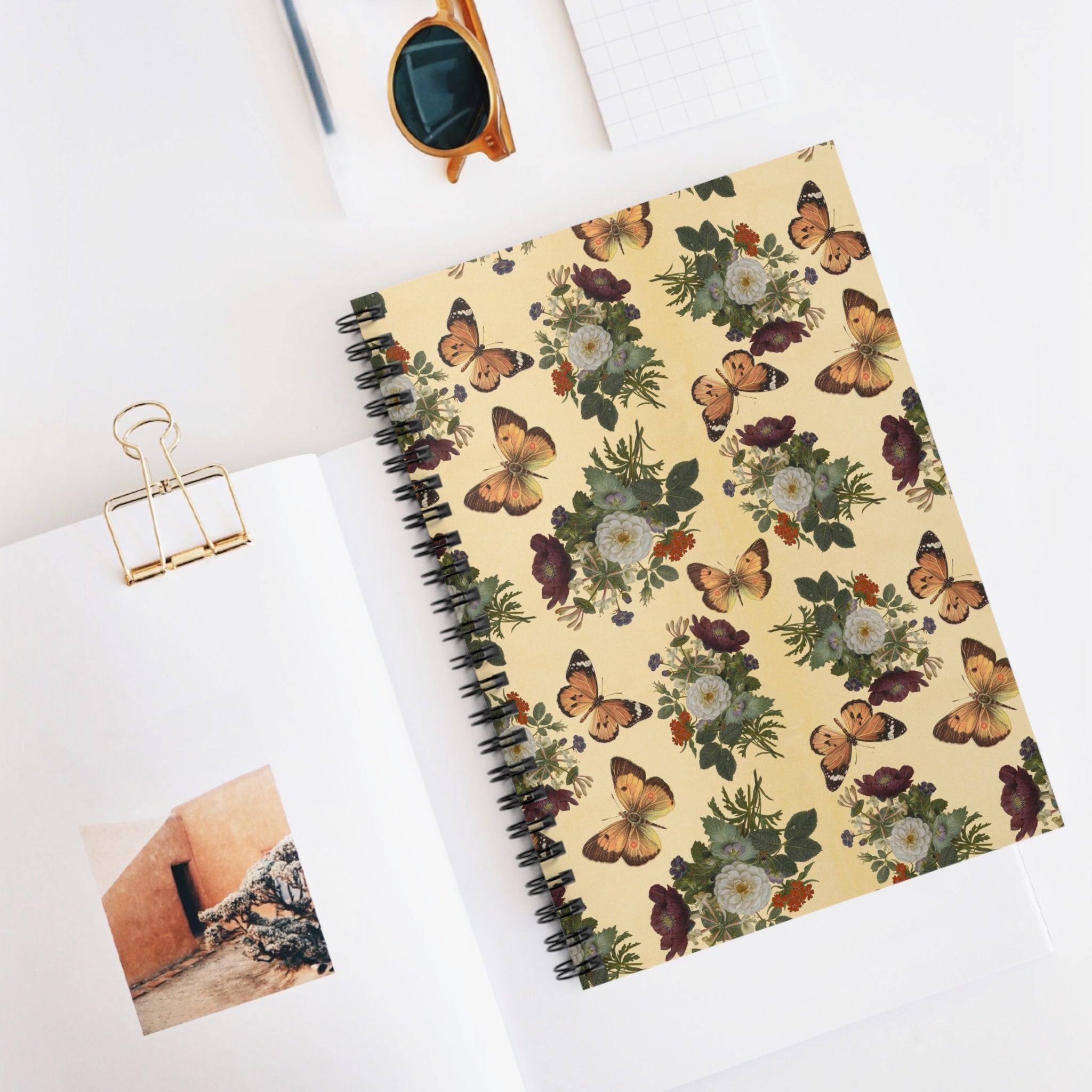 Cute Gothic Butterfly Notebook for Creative Who Loves Butterflies
