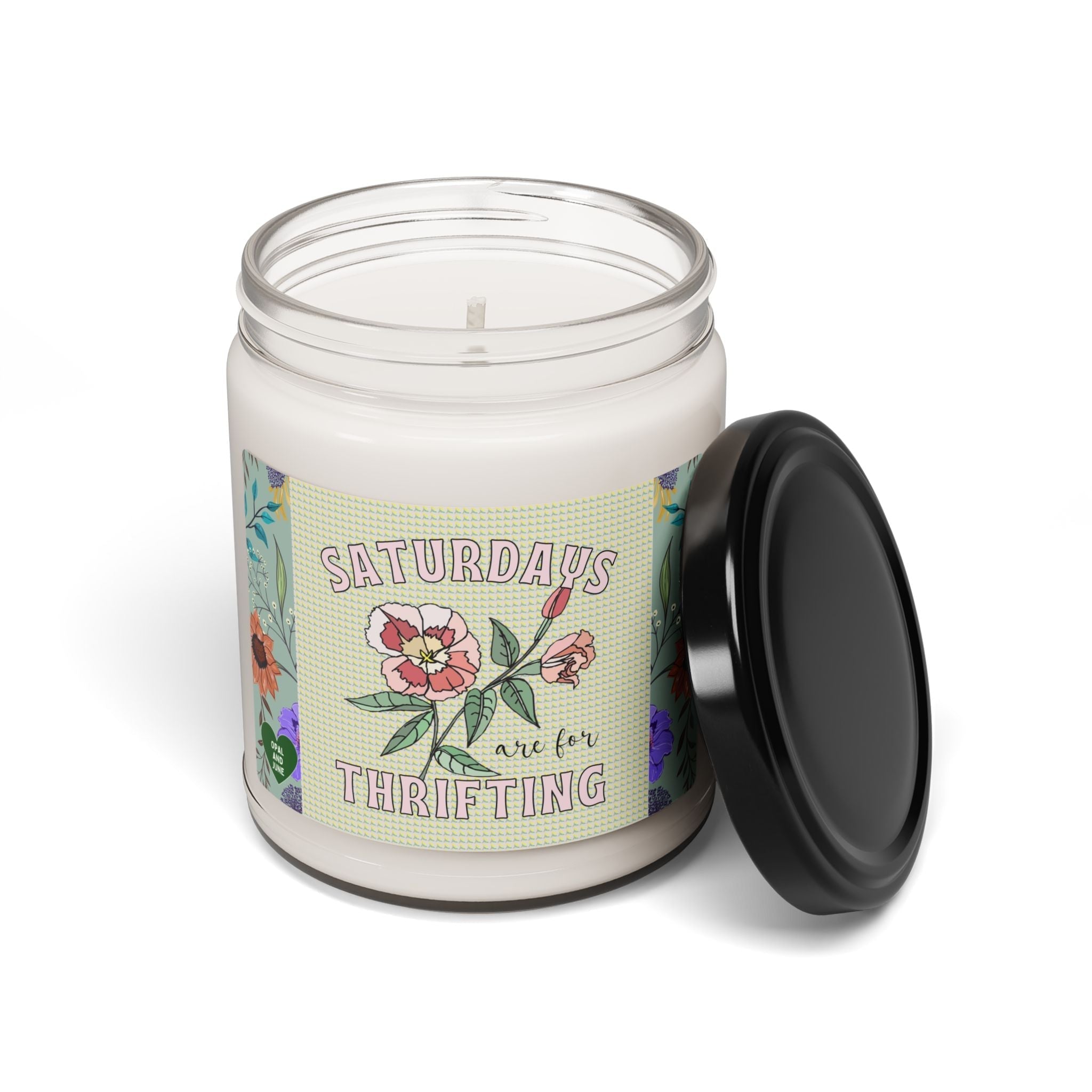 Cute Thrifting Gift: 9 Oz Candle