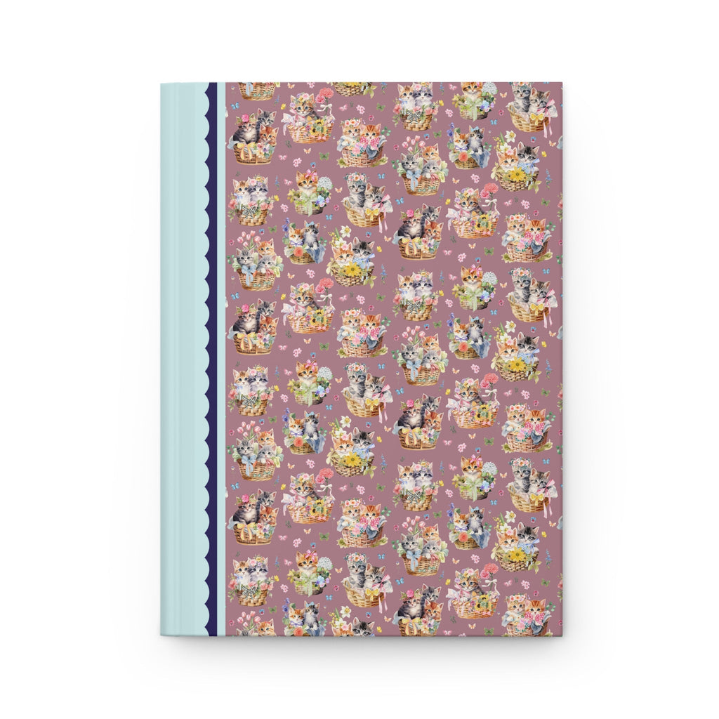 Floral Cat Lover Journal