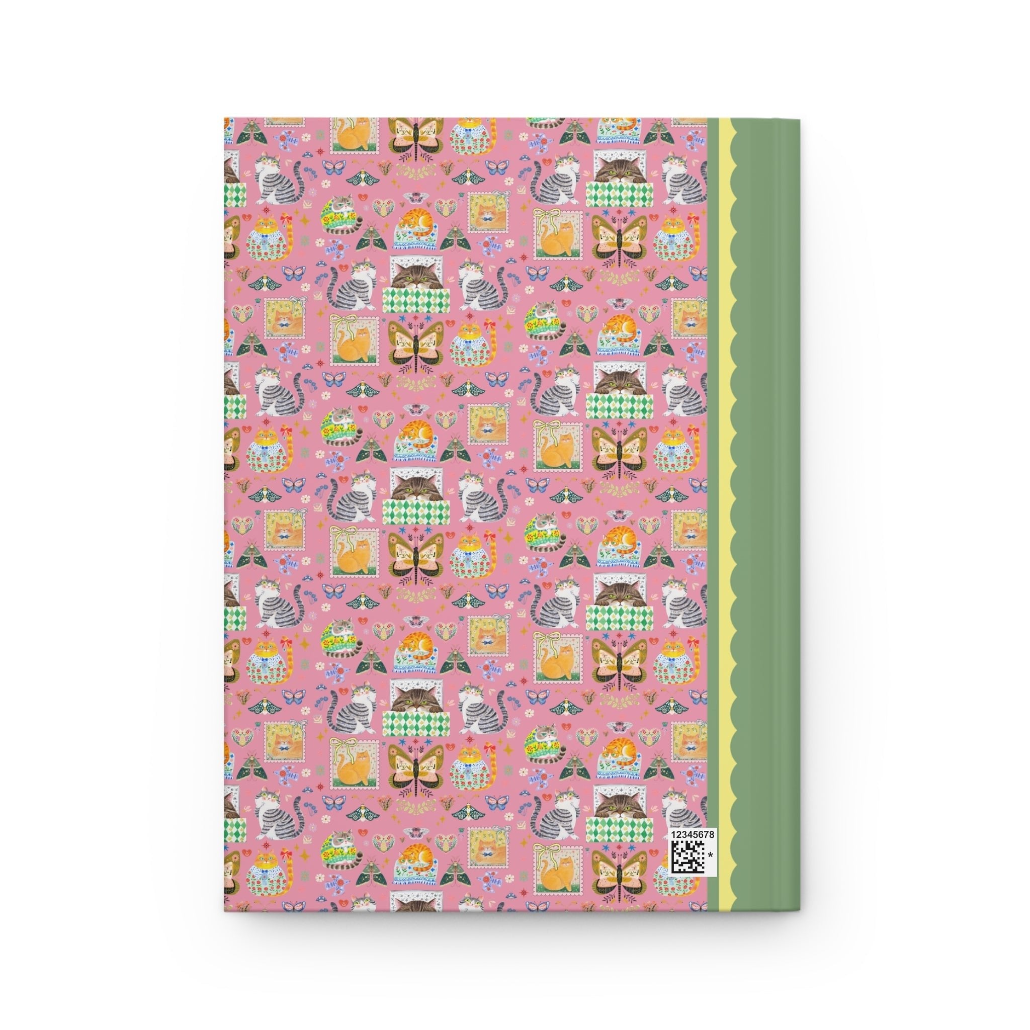 Floral Cat Notebook