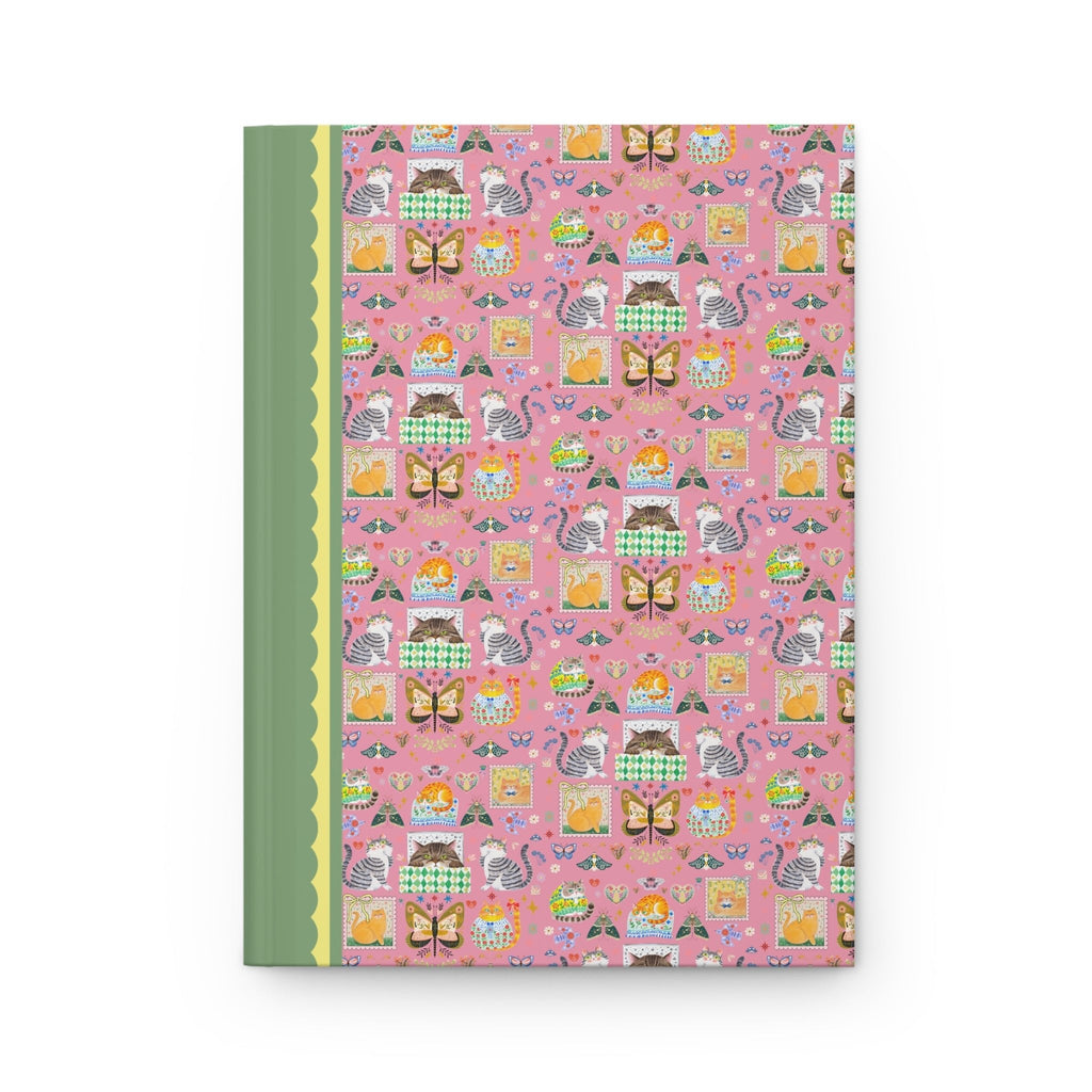 Floral Cat Notebook