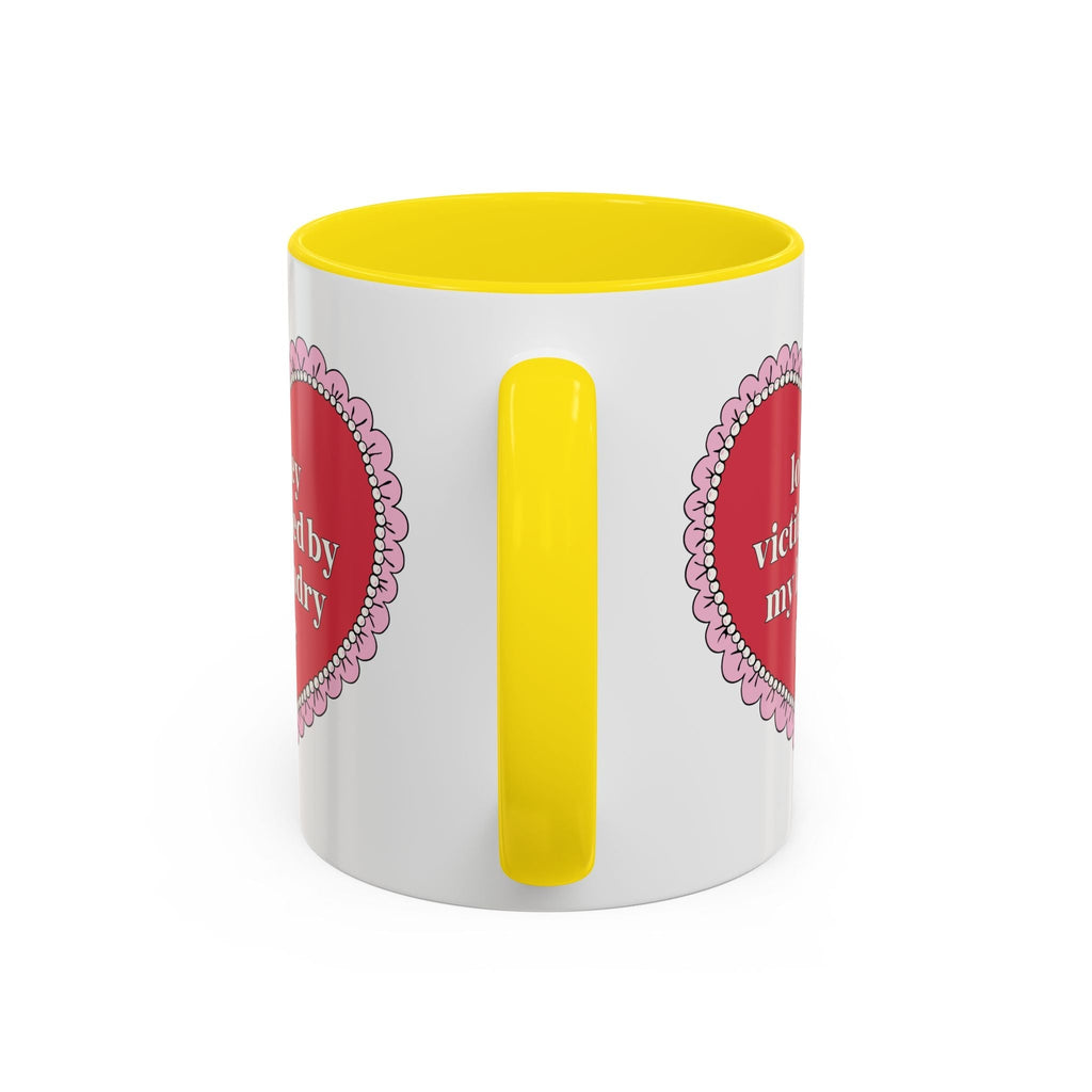 Lowkey Victimized by My Laundry Pile Coffee Mug
