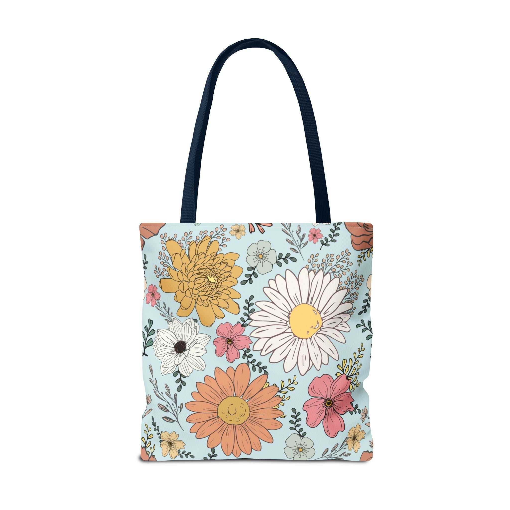 Rage Consumes Me Tote Bag with Flowers and Sheep